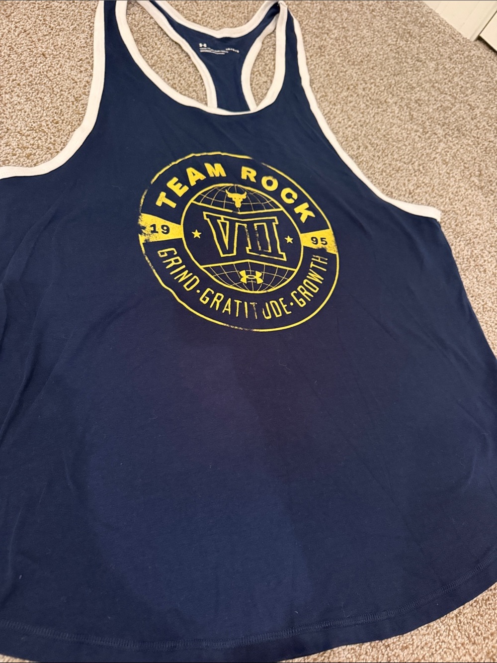 Mens Project Rock Under Armour Tank